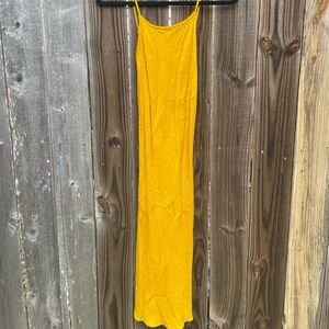 a new day Yellow Sleeveless Maxi Dress